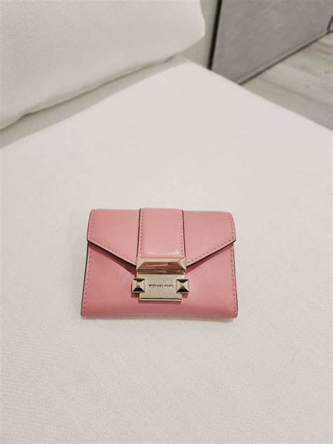 Whitney Small Leather Chain Wallet 